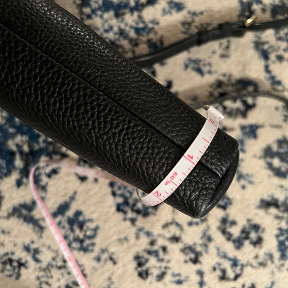 Black Leather Kate Spade Cross Body Purse - Picture 9 of 9